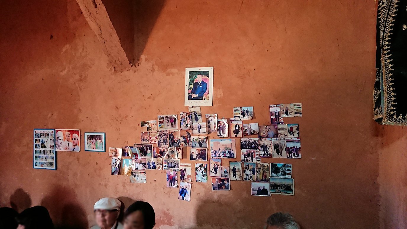 モロッコのワルザザートのアイト・ベン・ハッドゥで個人宅内の様子5