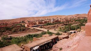 モロッコのワルザザートのアイト・ベン・ハッドゥで個人宅を散策3