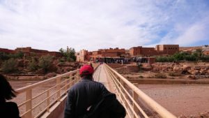 モロッコのワルザザートのアイト・ベン・ハッドゥで個人宅を散策7
