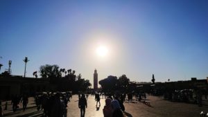 モロッコ・マラケシュでジャマ・エル・フナ広場を散策し見かけた景色1