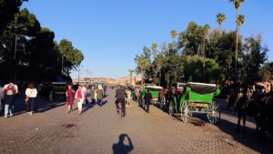 モロッコ・マラケシュでジャマ・エル・フナ広場を散策し見かけた景色9