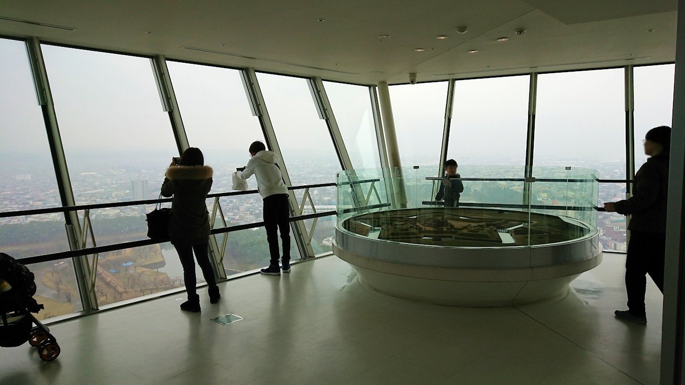 函館2日目は五稜郭タワーに登り景色を楽しむ1