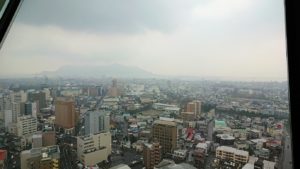 函館2日目は五稜郭タワーの展望台の景色2