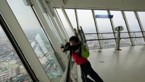 函館2日目は五稜郭タワーの展望台の景色3