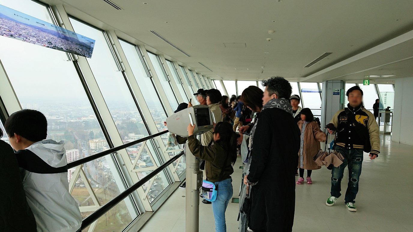 函館2日目は五稜郭タワーの展望台の景色6