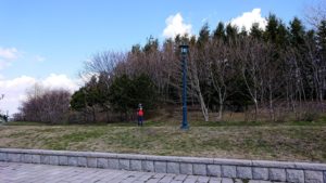 函館最終日は海沿いを歩いて緑の島に到着6