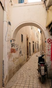 チュニジア：ナブールの街で旧市街地を散策5