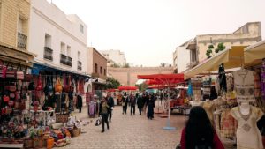 チュニジア：ナブールの街で旧市街地を引き返す7