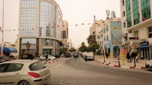 チュニジア：ナブールの街での観光は終了2