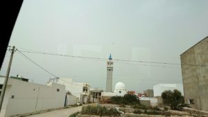 チュニジア：ナブールからケリビアに向かう道中の景色7