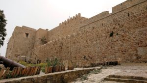 チュニジア：ケリビアの城塞跡に到着3