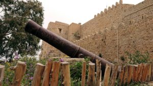 チュニジア：ケリビアの城塞跡に到着5