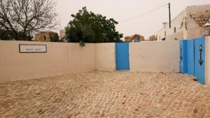 チュニジア：ケリビアの城塞跡に入っていきます8