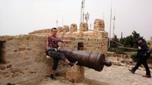 チュニジア：ケリビアの城塞跡の様子は2
