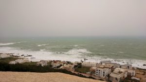チュニジア：ケリビアの城塞付近からの眺め2