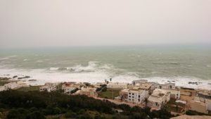 チュニジア：ケリビアの城塞付近からの眺め4