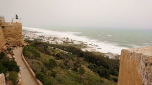 チュニジア：ケリビアの城塞付近からの眺め8