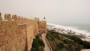 チュニジア：ケリビアの城塞付近からの眺め9