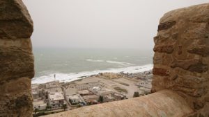 チュニジア：ケリビアの城塞内を散策9
