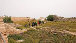 チュニジア：ケリビアの城塞跡の見学はまだまだ続く5