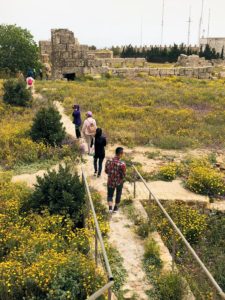 チュニジア：ケリビアの城塞跡の見学はまだまだ続く9