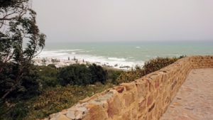 チュニジア：ケリビアの城塞跡内の観光終了？！9