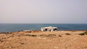 チュニジア：ボン岬のレストラン付近の景色2