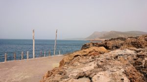 チュニジア：ボン岬のレストラン付近の景色7