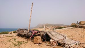 チュニジア：ボン岬から海を見下ろす9