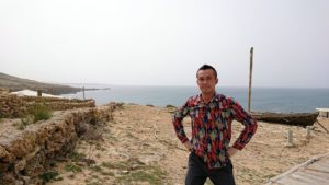 チュニジア：ボン岬から海を見下ろす3
