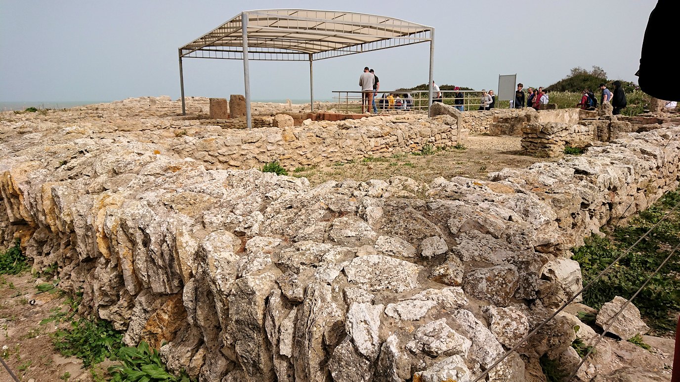 チュニジア：ボン岬のケルクアン遺跡を観光2