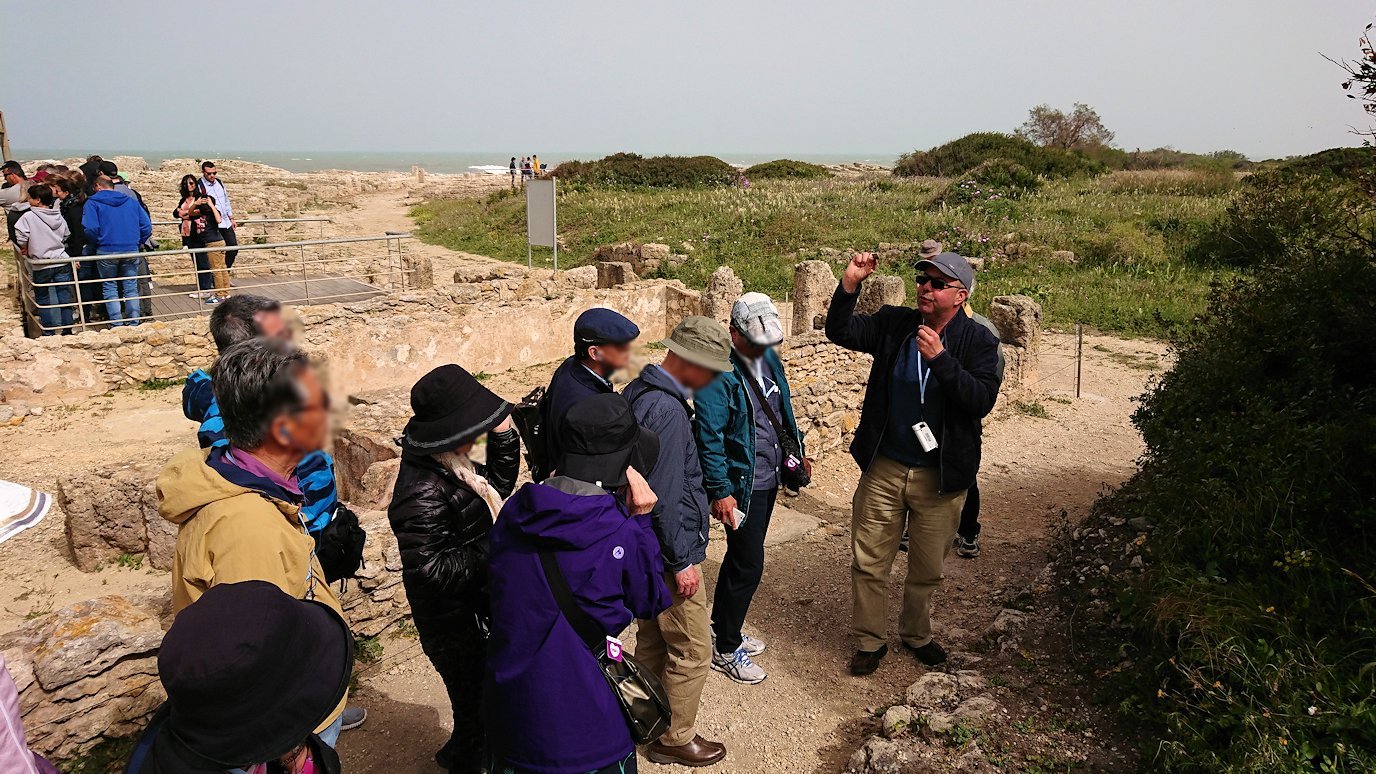 チュニジア：ボン岬のケルクアン遺跡を観光5