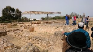 チュニジア：ボン岬のケルクアン遺跡内の説明は続きます1