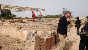 チュニジア：ボン岬のケルクアン遺跡内の説明は続きます3