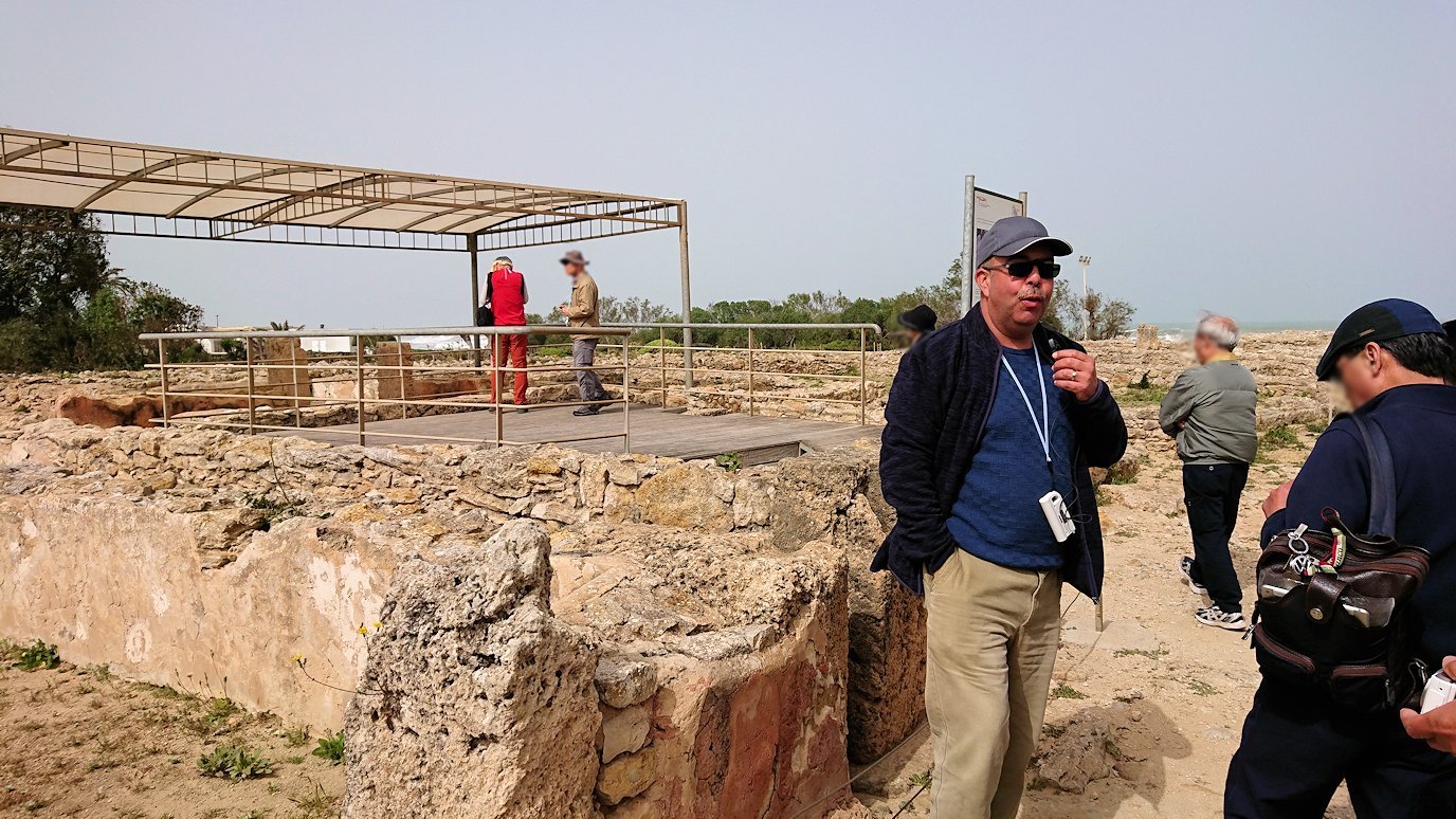 チュニジア：ボン岬のケルクアン遺跡内の説明は続きます4
