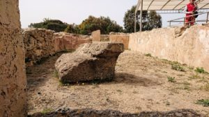 チュニジア：ボン岬のケルクアン遺跡内の説明は続きます6