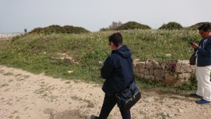 チュニジア：ボン岬のケルクアン遺跡内のタニト神を拝む1
