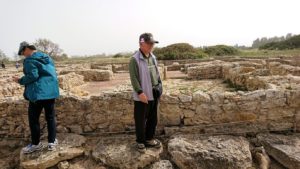 チュニジア：のケルクアン遺跡内の風呂跡を見てみる5