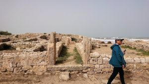 チュニジア：のケルクアン遺跡内の風呂跡を見てみる9