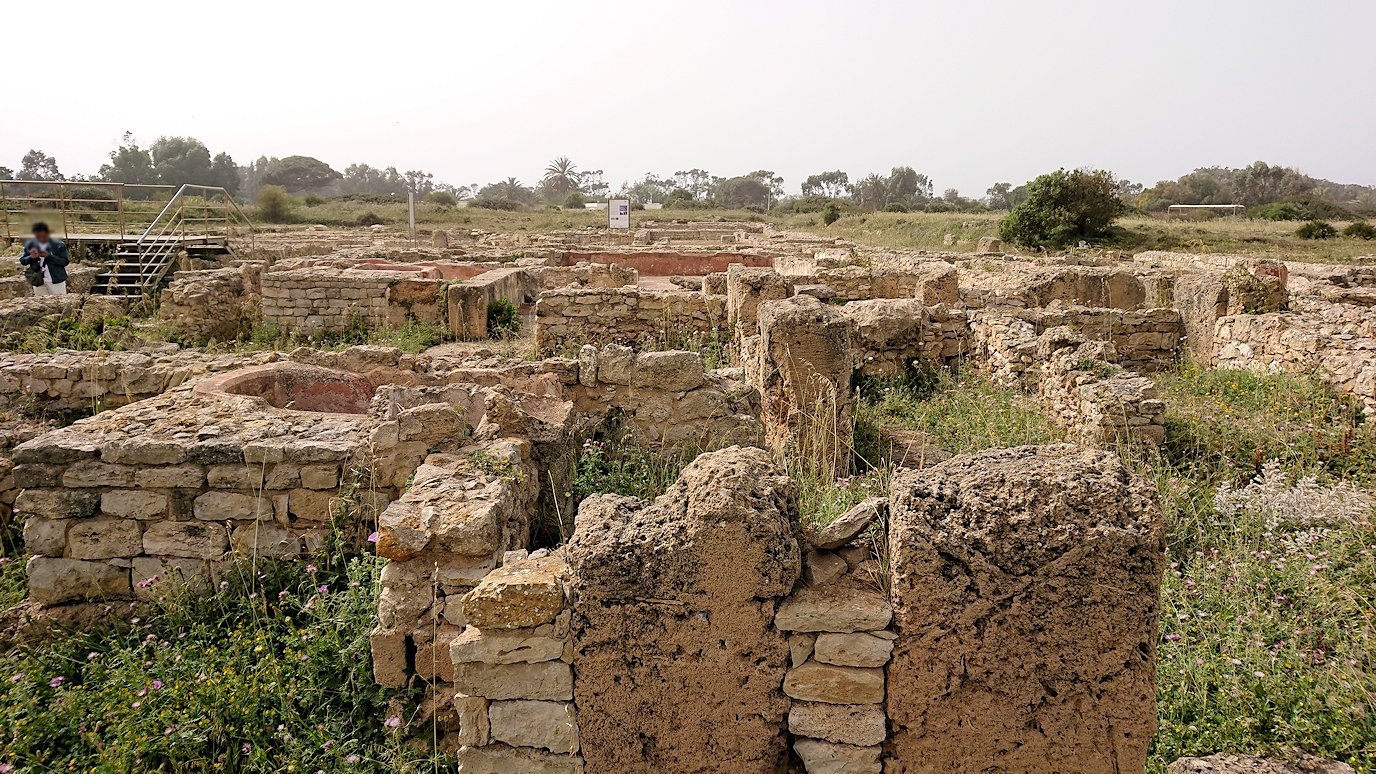 チュニジア：のケルクアン遺跡の散策はまだまだ続く2