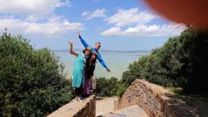 チュニジア：イシュケウル国立公園で記念撮影を4