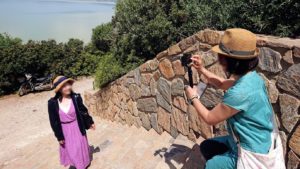 チュニジア：イシュケウル国立公園で記念撮影を5
