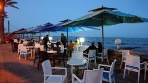 チュニジア：ラ・グレットにあるレストラン付近の景色7