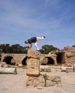 チュニジア：カルタゴ遺跡のアントニヌスの共同浴場内で激写タイム9