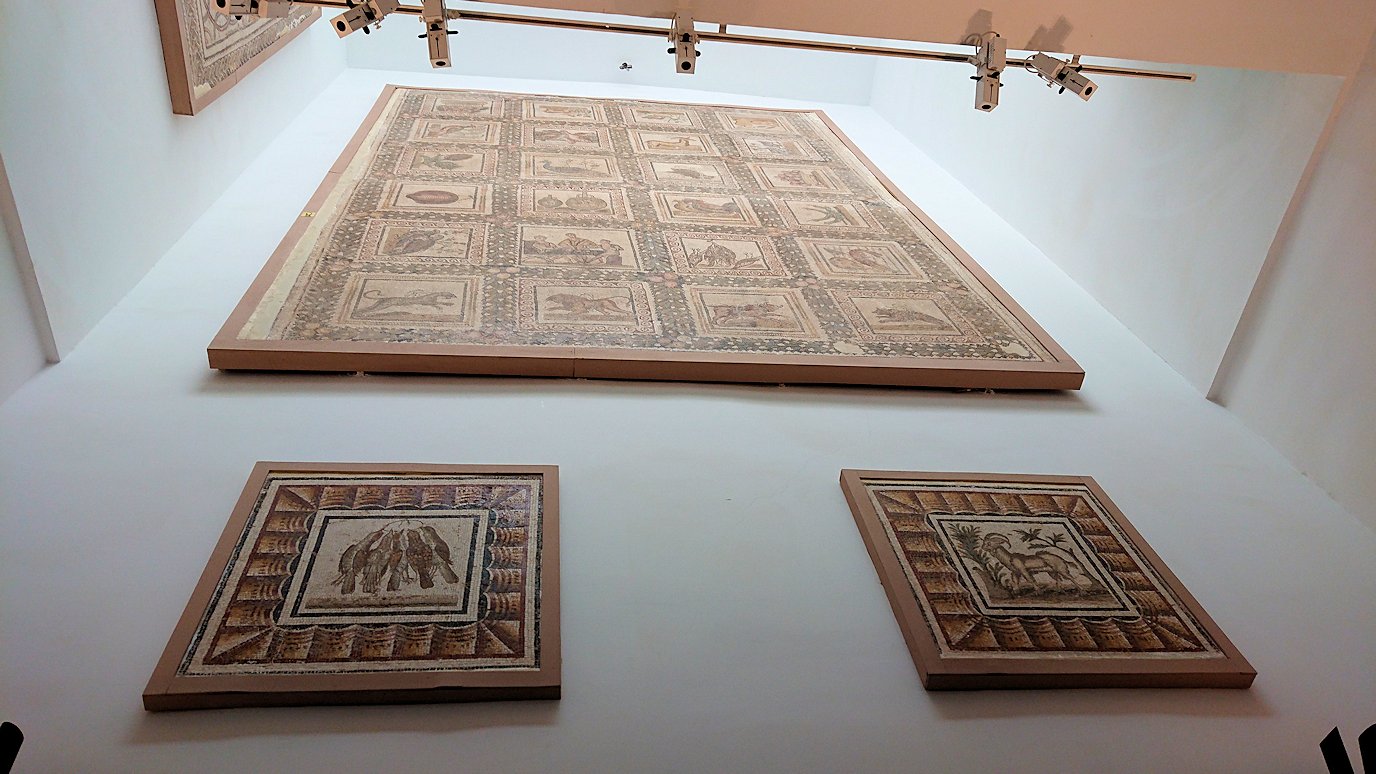 チュニスのバルドー博物館はモザイク作品で溢れています4