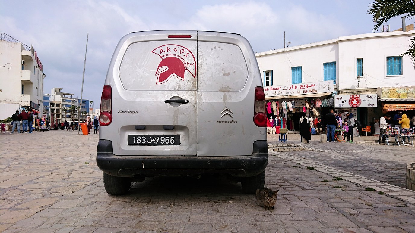 チュニジアのスースの街の旧市街で自由時間にリバトの様子8