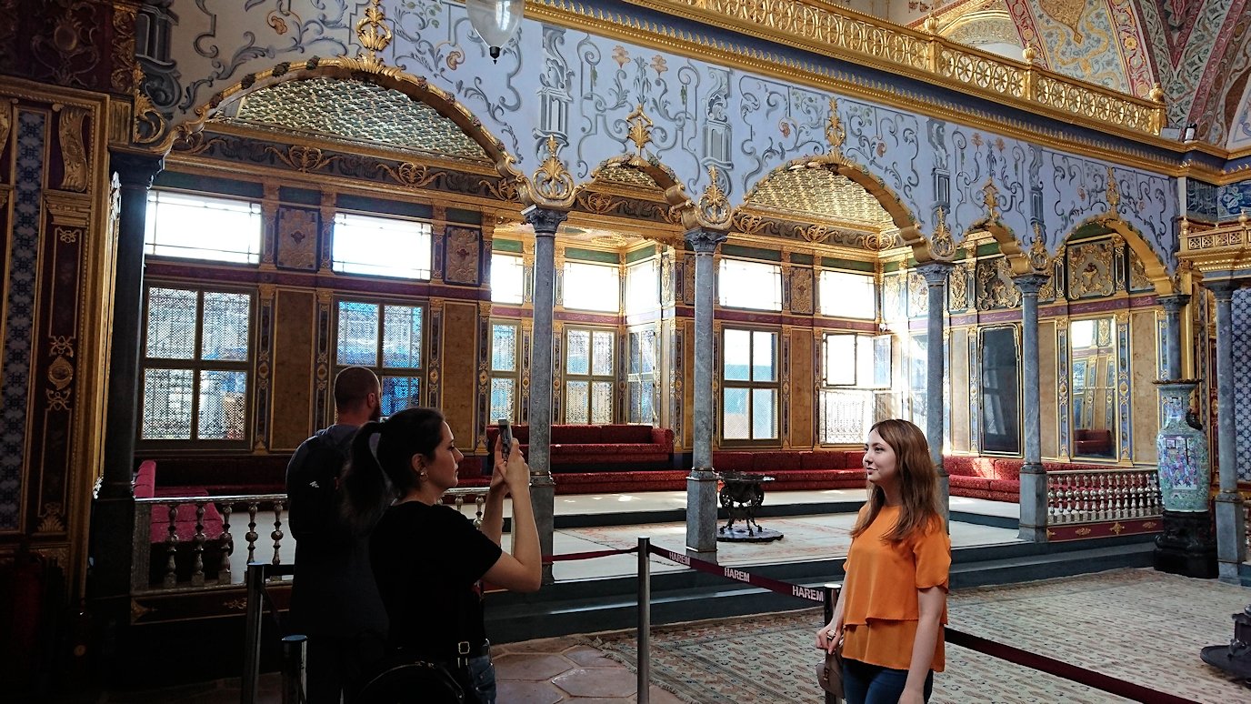 イスタンブールにあるトプカプ宮殿内でハーレムになっていた場所 トルコ旅行記8