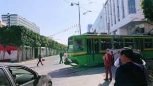 チュニジア：チュニスのメディナの観光を終了しホテルに戻る8