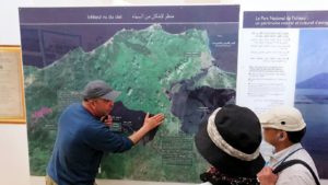 チュニジア：イシュケウル国立公園の頂上の自然博物館にて8