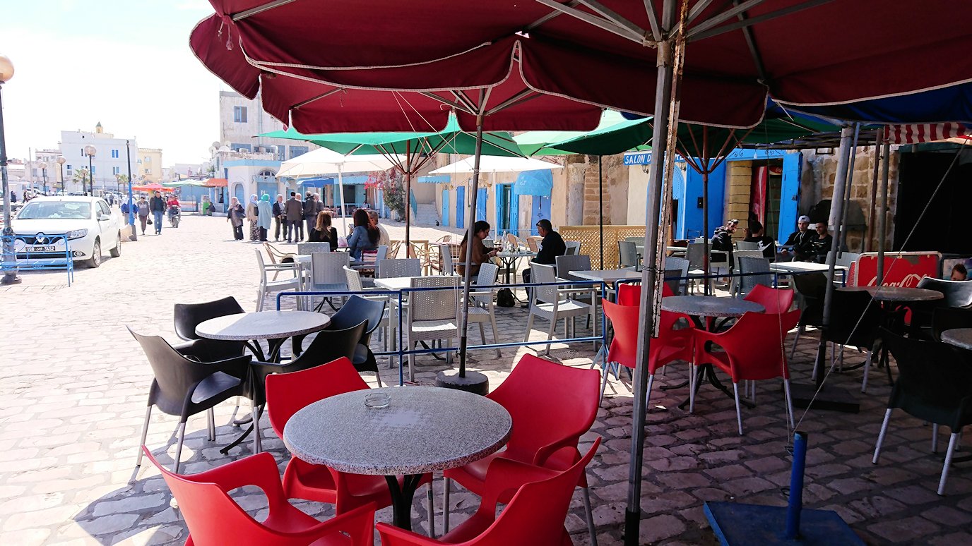 チュニジア：ビゼルトの街で旧港付近を散策1